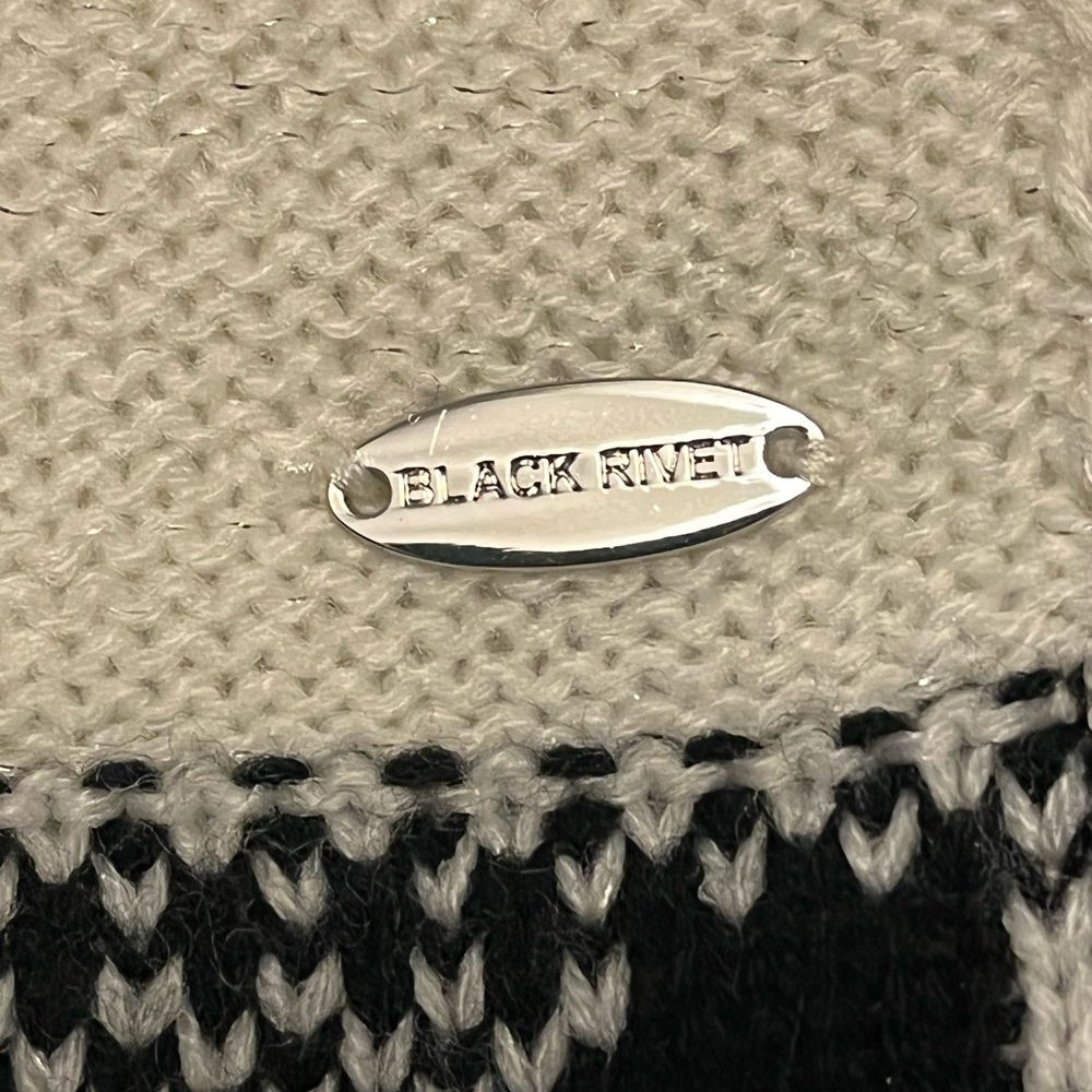 BLACK RIVET Gorgeous Cape Cowl Neck Sweater!! - Picture 9 of 11